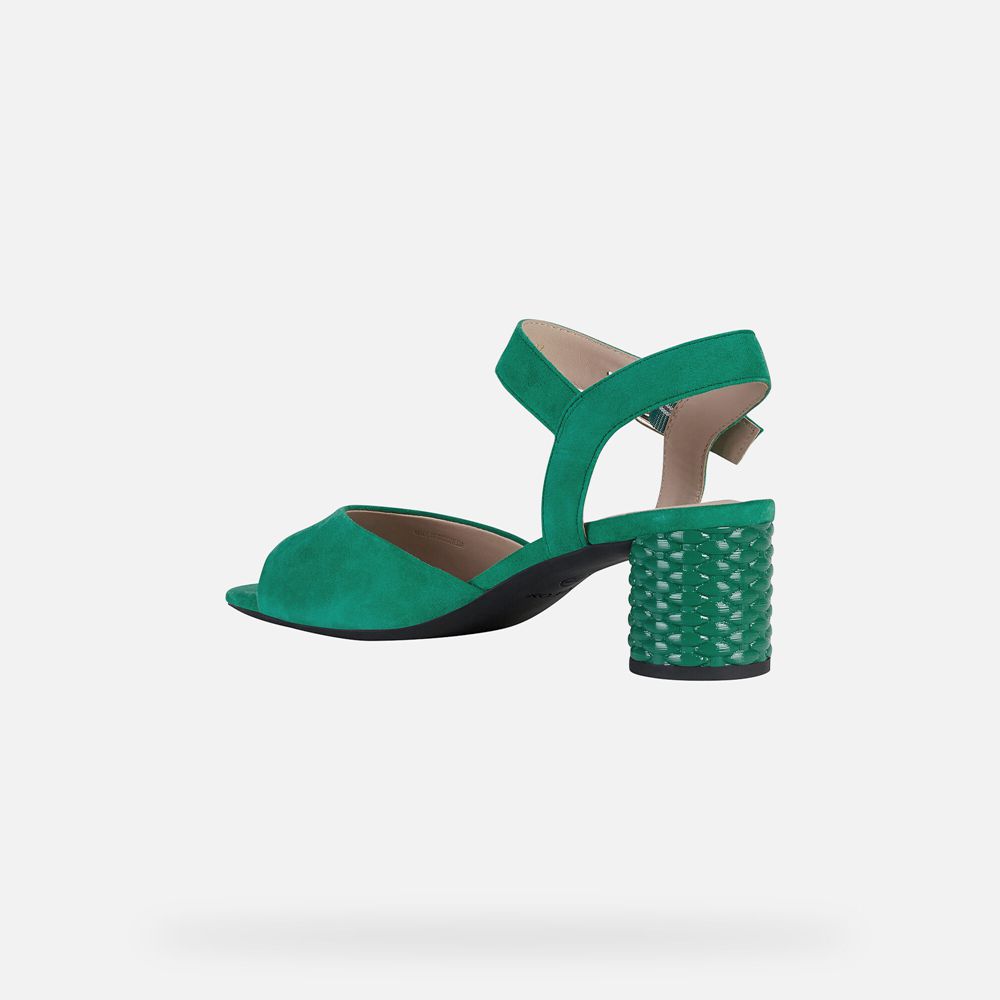 Sandalias Geox Senhora Verdes - Ortensia - SNLIU3847